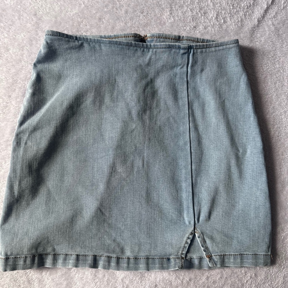 Wild Fable Light Blue Mini Skirt